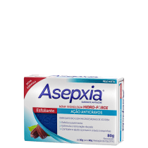 Asepxia Ação Anticravos - Sabonete Esfoliante 80g