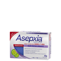 Asepxia Suavizante - Sabonete em Barra Facial 80g
