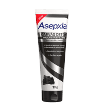Asepxia Peel Off Carvão Detox - Máscara Facial 30g