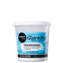 Salon Line Guanidina Tradicional Extra Super - Base Relaxante 215g