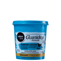 Salon Line Guanidina Óleo de Argan Regular - Base Relaxante 218g