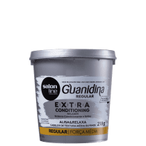 Salon Line Guanidina Extra Conditioning Regular - Base Relaxante 218g