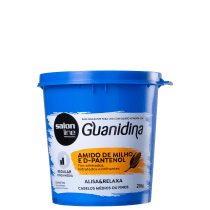 Salon Line Guanidina Amido de Milho e D-Pantenol Regular - Base Relaxante 218g