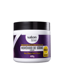 Salon Line Hidróxido de Sódio Lanolina Regular - Creme Relaxante 400g