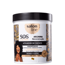 Salon Line S.O.S Cachos Reconstrução Arginina - Ativador de Cachos 1000g