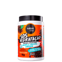 Salon Line S.O.S Hidratação Cachos e Crespos - Máscara Capilar 1000g