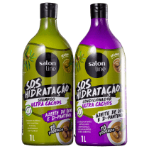 Kit Salon Line S.O.S Hidratação Ultra Cachos Especial (2 Produtos)