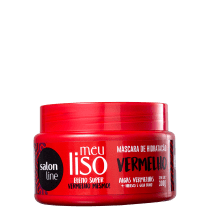 Salon Line Meu Liso Vermelho - Máscara Matizadora 300g