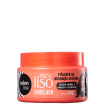 Salon Line Meu Liso Ondulado Taciele Alcolea - Máscara Capilar 300g