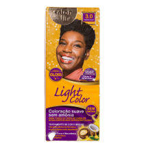 Kit Salon Line Light Color 3.0 Castanho Escuro - Tonalizante