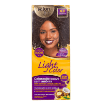 Kit Salon Line Light Color 4.0 Castanho Médio - Tonalizante