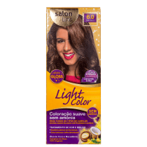 Kit Salon Line Light Color 6.0 Louro Escuro - Tonalizante