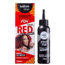 Kit Salon Line Color Express Fun Fancy Red - Tonalizante