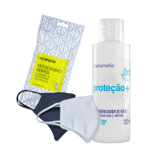 Kit Madamelis Máscara e Cuidado (3 Produtos)