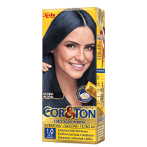 Niely Cosméticos Cor & Ton 1.0 Preto Azulado - Coloração Permanente