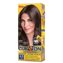Coloração Permanente Niely Cosméticos Cor & Ton 4.0 Castanho Médio