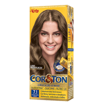 Niely Cosméticos Cor & Ton 7.1 Louro Médio Cinza - Coloração Permanente