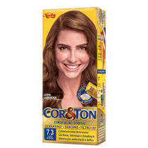 Coloração Permanente Niely Cosméticos Cor & Ton 7.3 Louro Dourado