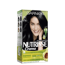 Garnier Nutrisse Creme 210 Preto Jabuticaba - Coloração