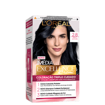 Imedia Excellence Creme 2.8 Preto Extra Profundo - Coloração