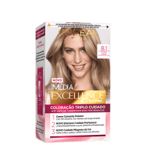 Imedia Excellence Creme 8.1 Louro Sueco - Coloração