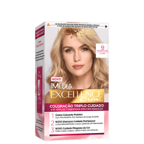 Imedia Excellence Creme 9.0 Louro Muito Claro - Coloração