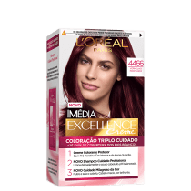 Imedia Excellence Creme 4.466 Vermelho Profundo - Coloração