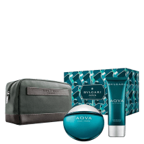 Conjunto Aqva Pour Homme Bvlgari - Eau de Toilette 100ml + Pós-Barba 100ml