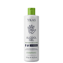 Ykas Hidratante Álcool Gel 70% - Gel Antisséptico 120g