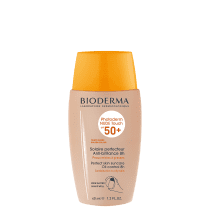 Bioderma Photoderm Nude Touch FPS 50+ Cor Dourada - Protetor Solar Mineral para Pele Oleosa com Cobertura Natural 40ml