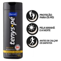 Imagem do produto Kit C6 Talco Para os Pés Antisséptico Tenys Pé - Baruel