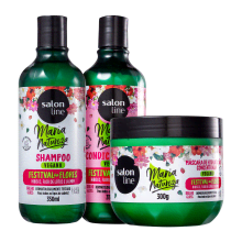 Kit Salon Line Maria Natureza Festival das Flores Trio (3 Produtos)
