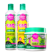 Kit Salon Line #Todecacho Babosa Trio (3 Produtos)