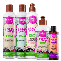 Kit Salon Line #Todecacho Coco Uhulll! (5 Produtos)