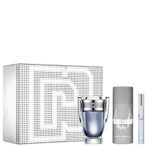 Conjunto Invictus Paco Rabanne Eau de Toilette 100ml + Desodorante 150ml + Travel Size 10ml