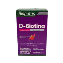 Imagem do produto Suplemento Alimentar D-Biotina Sabor Melancia 30 Comprimidos Mastigáveis