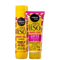 Kit Salon Line Meu Liso Muito+Liso Super Duo (2 Produtos)