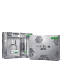 Conjunto United Dreams Aim High Benetton - Eau de Toilette 100ml + Desodorante 150ml