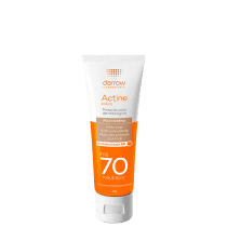 Protetor Solar Facial Darrow Actine Colors FPS70 Pele Morena 40g