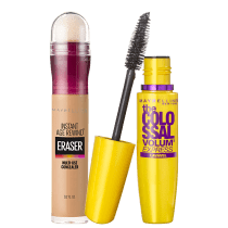 Kit Maybelline The Colossal Eraser Dark Circles 130 Medium (2 Produtos)