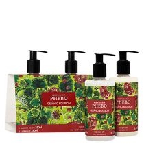 Kit Phebo Gerânio Bourbon Sabonete Líquido + Hidratante (2 Produtos)