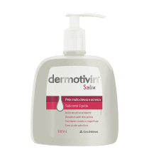 Dermotivin Salix para Acne - Espuma de Limpeza Facial 300ml