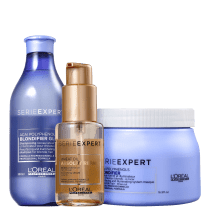 Kit L'Oréal Professionnel Serie Expert Blondifier + Absolut Repair (3 Produtos)