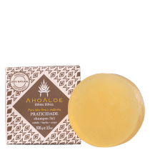 Ahoaloe Praticidade 3x1 - Shampoo Sólido 100g