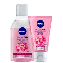 Kit NIVEA MicellAIR Água de Rosas (2 Produtos)