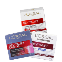 Kit L'Oréal Paris Revitalift Pele Revitalizada (3 Produtos)