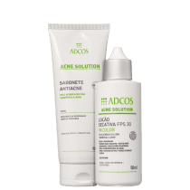 Kit Adcos Acne Solution Incolor Plus (2 Produtos)