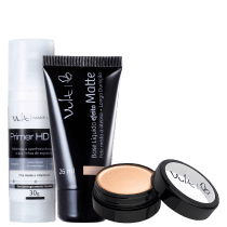 Kit Vult Trio Ideal Primer HD Base 01 Bege (3 Produtos)
