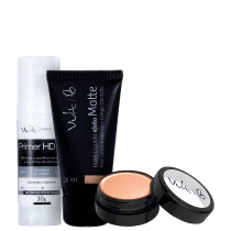 Kit Vult Trio Ideal Primer HD Base 03 Bege (3 Produtos)