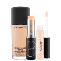 Kit M·A·C Studio Fix Power Trio NW20 (3 Produtos)